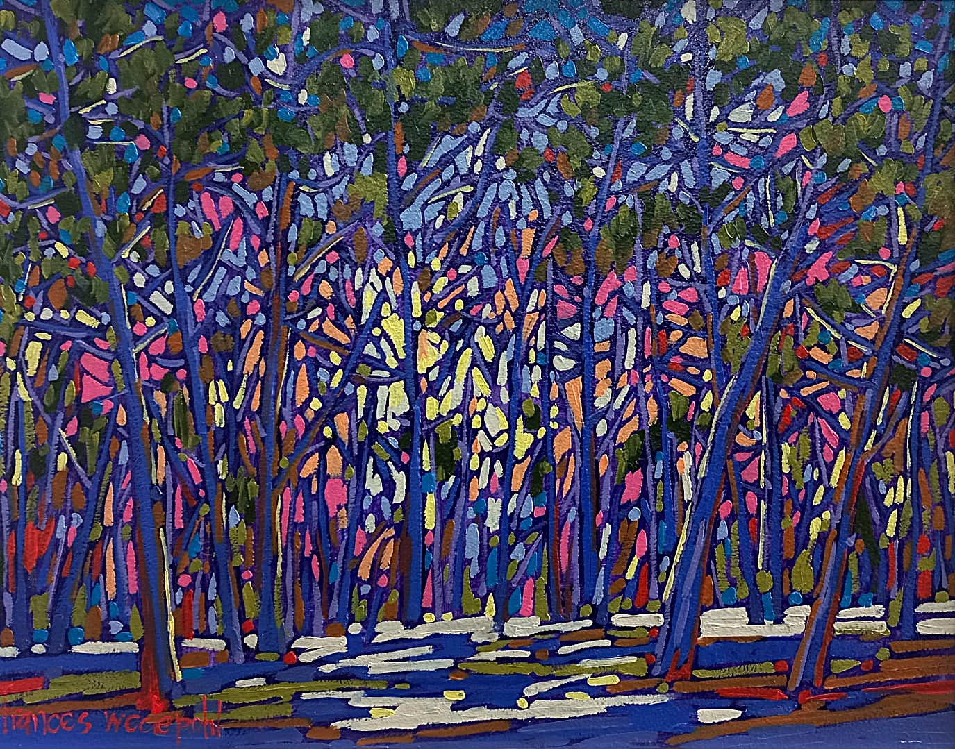 Stained Glass Forest