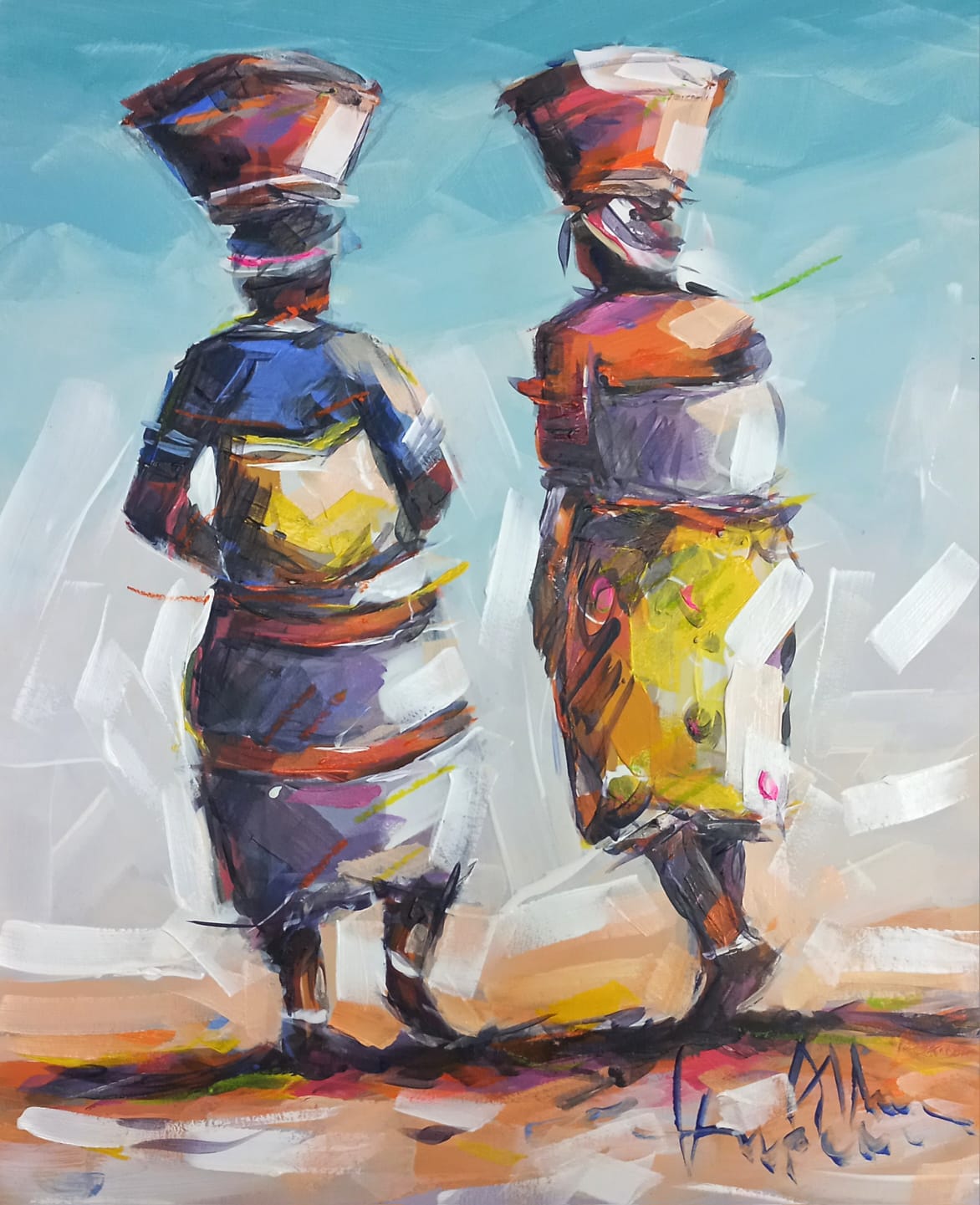 Original Art on Artist Paper