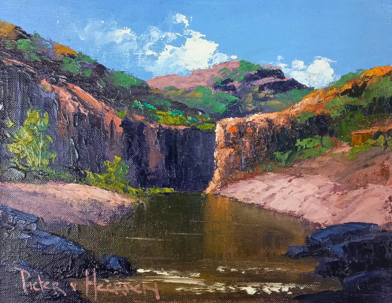 Pieter Van Heerden – Purple Heart Gallery and Framing