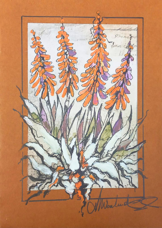 Aloe in Bloom (Miniature)