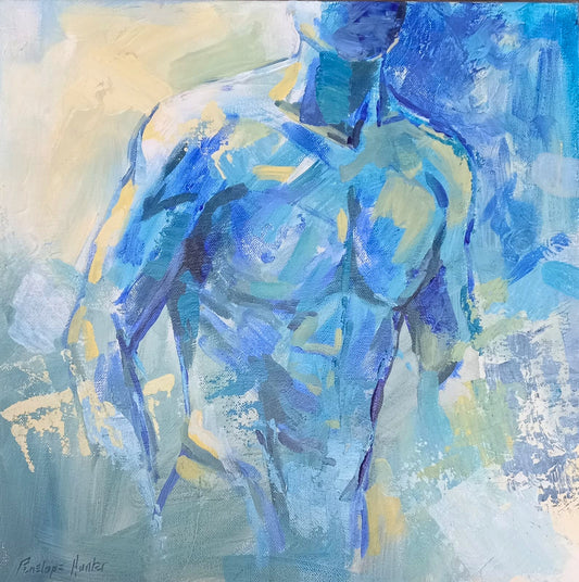 Poise in Blue
