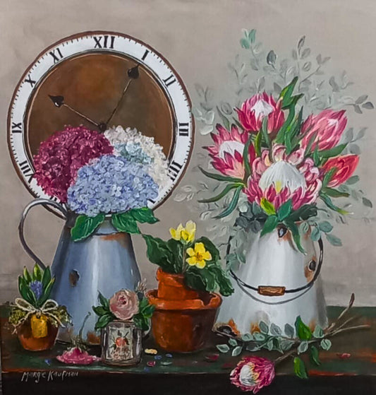 Protea Floral Vase